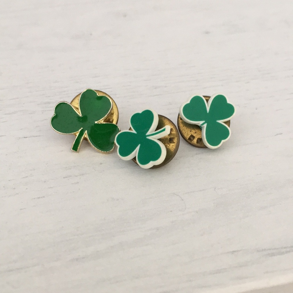 Vintage Clover/Shamrock Pins